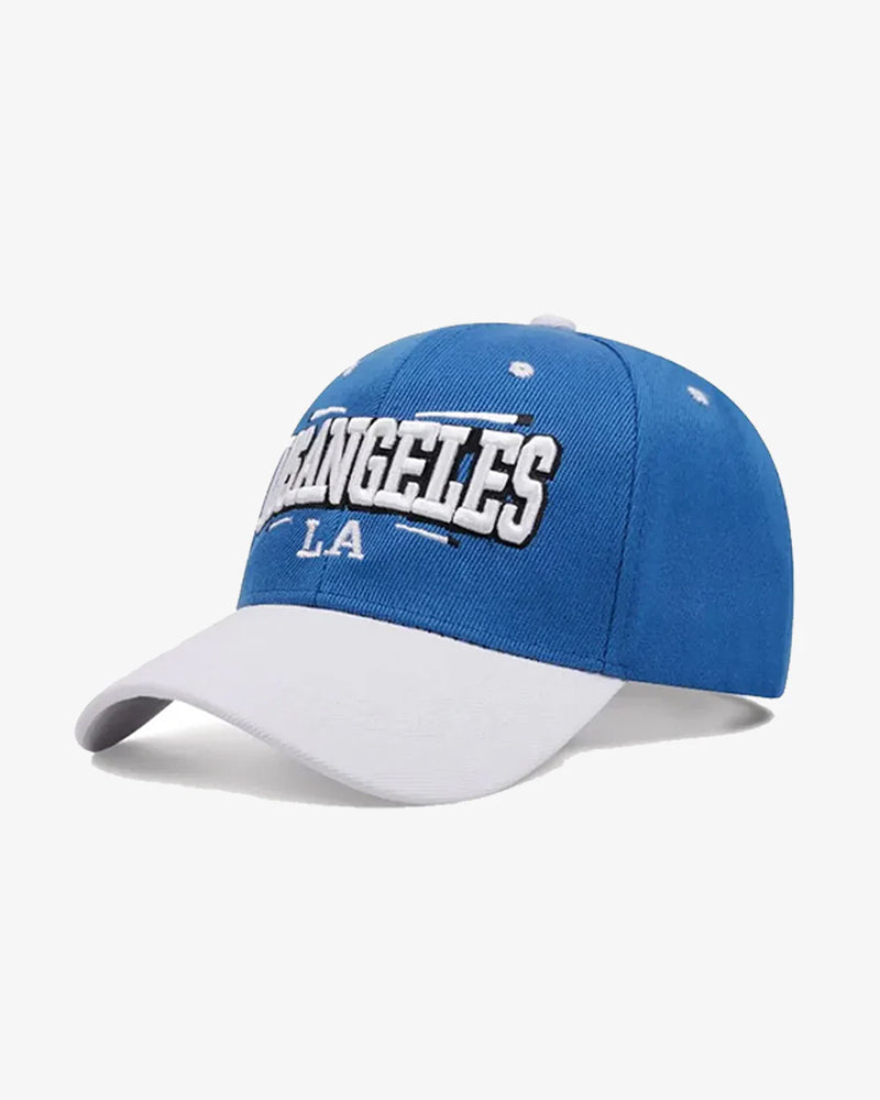 Los Angeles Embroidered Blue Two Tone Cap