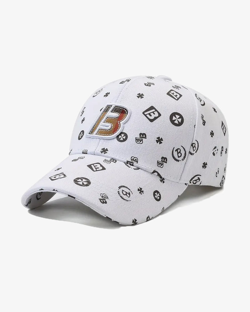 Billionaire White Embroidered Unisex Cap