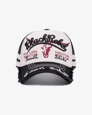Black & Nomad Rugged Trucker Cap