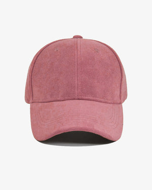 Basic Pink Suede Cap